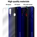 Miniatyrbilde 7 av 7: Deksel til Samsung Galaxy A20s Stripe optics Silikondeskel laget av TPU-silikon og bakside av herdet glass