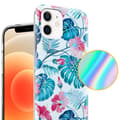 Miniatyrbild 3 av 7: iPhone 12 / 12 PRO Skal Fodral av TPU-silikon med blommönster Mobilskydd