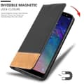Pikkukuva 7 / 8: Samsung Galaxy A6 PLUS 2018 Suojakotelo Suojakuori Lompakkokotelo Matkapuhelinkotelo jossa magneettisuljenta, jalusta-toiminto ja korttitasku