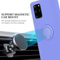 Miniatyrbild 9 av 9: Samsung Galaxy S20 PLUS Skal Fodral Mobilskydd av flexibelt TPU-silikon med ring Skyddsfodral Case Cover