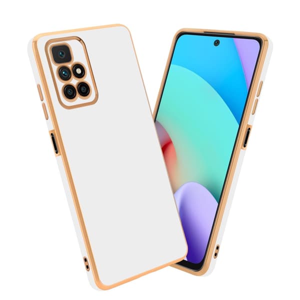 Xiaomi RedMi 10 Suojakuori Suojakotelo joka on valmistettu joustavasta TPU-silikonista ja jossa on kameran suojaus
