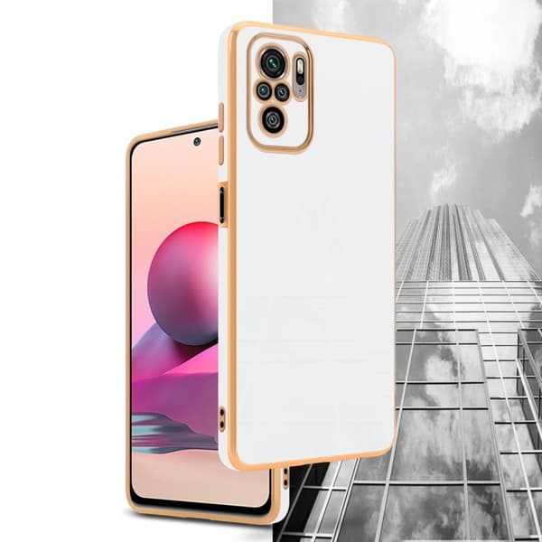 Xiaomi RedMi NOTE 10 4G / RedMi NOTE 11 4G Suojakuori Suojakotelo joka on valmistettu joustavasta TPU-silikonista ja jossa on kameran suojaus