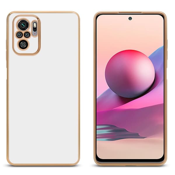 Xiaomi RedMi NOTE 10 4G / RedMi NOTE 11 4G Suojakuori Suojakotelo joka on valmistettu joustavasta TPU-silikonista ja jossa on kameran suojaus
