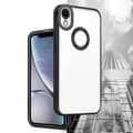 Miniatyrbilde 4 av 8: Deksel til iPhone XR Beskyttelsesdeksel av fleksibelt TPU-silikon med kromapplikasjon