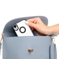 Miniatyrbilde 6 av 8: Deksel til iPhone XR Beskyttelsesdeksel av fleksibelt TPU-silikon med kromapplikasjon
