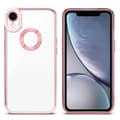 Miniatyrbilde 3 av 8: Deksel til iPhone XR Beskyttelsesdeksel av fleksibelt TPU-silikon med kromapplikasjon
