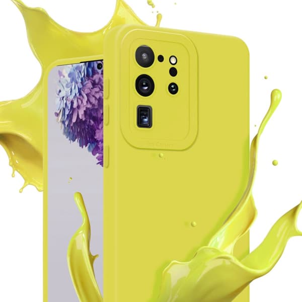 Samsung Galaxy S20 ULTRA Fodral Skal Case Cover av flexibelt TPU-silikon Bobilskydd