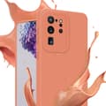 Miniatyrbild 6 av 8: Samsung Galaxy S20 ULTRA Fodral Skal Case Cover av flexibelt TPU-silikon Bobilskydd