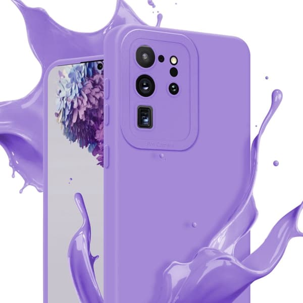 Samsung Galaxy S20 ULTRA Fodral Skal Case Cover av flexibelt TPU-silikon Bobilskydd