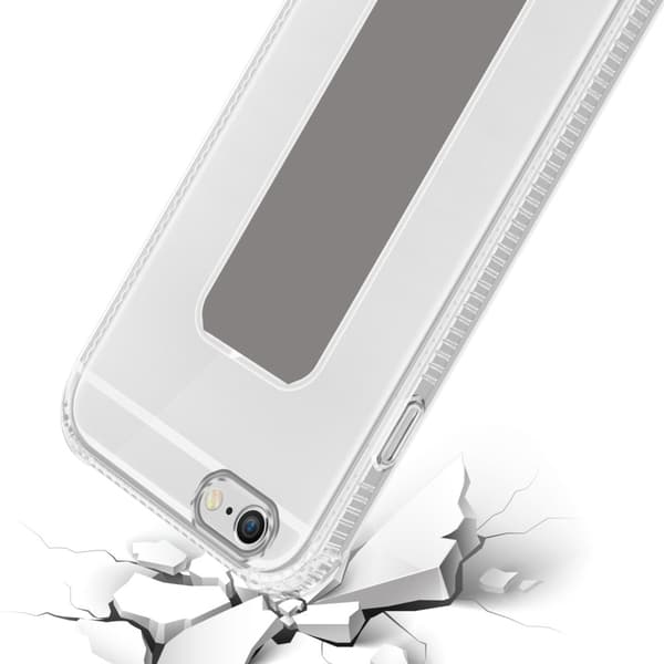 iPhone 6 PLUS / 6S PLUS Suojakuori Suojakotelo valmistettu joustavasta TPU-silikonista jossa on pidike ja jalusta-toiminto