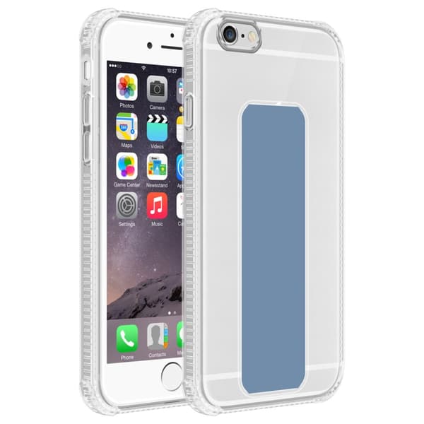 iPhone 6 PLUS / 6S PLUS Skal Fodral Mobilskydd Skyddsfodral Case Cover av flexibelt TPU-silikon med hållare och stativfunktion