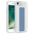 Miniatyrbilde 1 av 11: Deksel til iPhone 7 / 7S / 8 / SE 2020 Beskyttelsesdeksel av fleksibelt TPU-silikon med holder og stativfunksjon