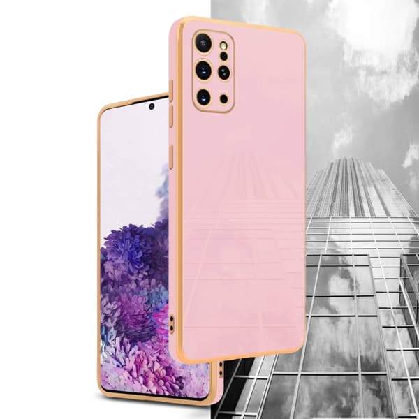 Samsung Galaxy S20 PLUS Suojakuori Suojakotelo joka on valmistettu joustavasta TPU-silikonista ja jossa on kameran suojaus