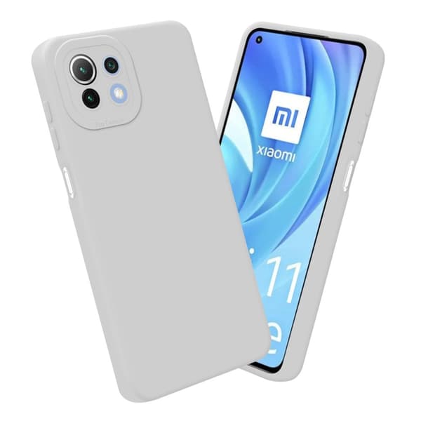 Xiaomi Mi 11 LITE (4G / 5G) / 11 LITE NE Fodral Skal Case Cover av flexibelt TPU-silikon Bobilskydd