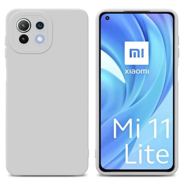 Xiaomi Mi 11 LITE (4G / 5G) / 11 LITE NE Fodral Skal Case Cover av flexibelt TPU-silikon Bobilskydd