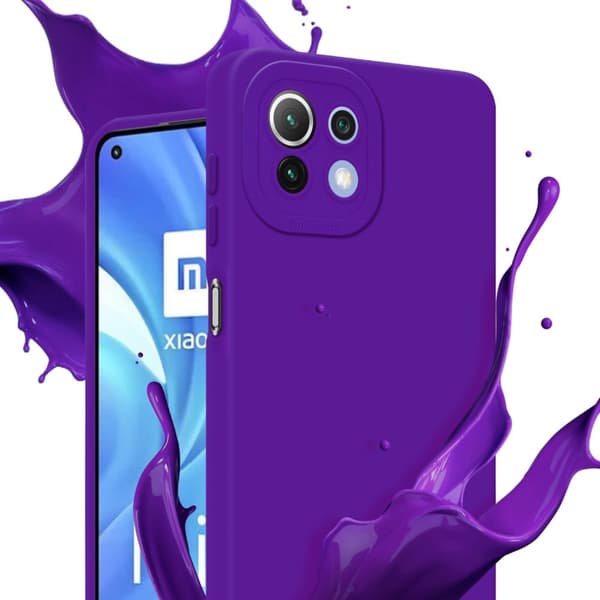 Xiaomi Mi 11 LITE (4G / 5G) / 11 LITE NE Fodral Skal Case Cover av flexibelt TPU-silikon Bobilskydd