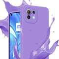 Miniatyrbild 5 av 7: Xiaomi Mi 11 LITE (4G / 5G) / 11 LITE NE Fodral Skal Case Cover av flexibelt TPU-silikon Bobilskydd