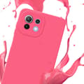 Miniatyrbild 2 av 7: Xiaomi Mi 11 LITE (4G / 5G) / 11 LITE NE Fodral Skal Case Cover av flexibelt TPU-silikon Bobilskydd