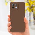 Miniatyrbild 6 av 7: Xiaomi Mi 11 LITE (4G / 5G) / 11 LITE NE Fodral Skal Case Cover av flexibelt TPU-silikon Bobilskydd