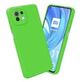 Miniatyrbild 3 av 7: Xiaomi Mi 11 LITE (4G / 5G) / 11 LITE NE Fodral Skal Case Cover av flexibelt TPU-silikon Bobilskydd