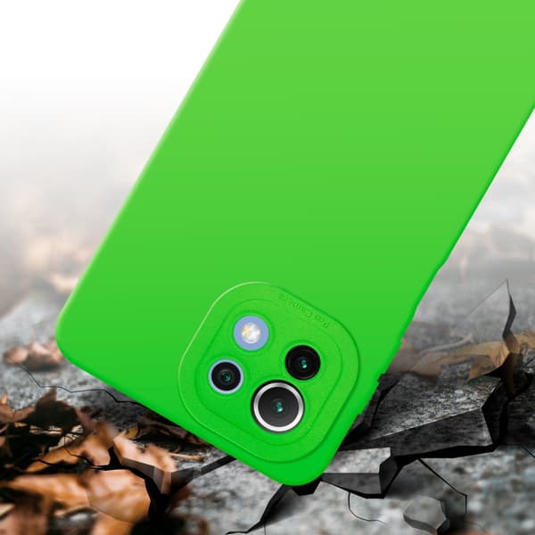 Xiaomi Mi 11 LITE (4G / 5G) / 11 LITE NE Fodral Skal Case Cover av flexibelt TPU-silikon Bobilskydd