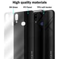Pikkukuva 7 / 7: Samsung Galaxy A10s / M01s Suojakuori Suojakotelo TPU-silikonista valmistettu raitaoptiikan suojakansi ja karkaistusta lasista valmistettu takapuoli