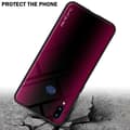 Pikkukuva 4 / 7: Samsung Galaxy A10s / M01s Suojakuori Suojakotelo TPU-silikonista valmistettu raitaoptiikan suojakansi ja karkaistusta lasista valmistettu takapuoli
