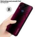 Pikkukuva 6 / 7: Samsung Galaxy A10s / M01s Suojakuori Suojakotelo TPU-silikonista valmistettu raitaoptiikan suojakansi ja karkaistusta lasista valmistettu takapuoli