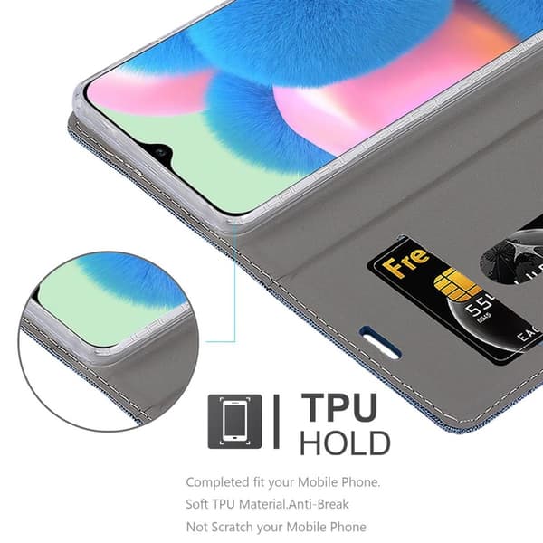 Samsung Galaxy A50 4G / A50s / A30s Suojakotelo Suojakuori Lompakkokotelo Matkapuhelinkotelo jossa magneettisuljenta, jalusta-toiminto ja korttitasku