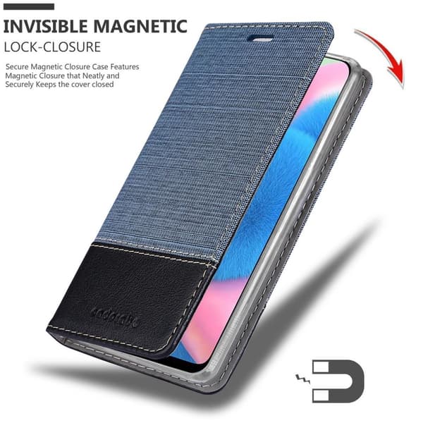 Samsung Galaxy A50 4G / A50s / A30s Suojakotelo Suojakuori Lompakkokotelo Matkapuhelinkotelo jossa magneettisuljenta, jalusta-toiminto ja korttitasku