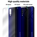 Miniatyrbilde 6 av 6: Deksel til Samsung Galaxy A70 / A70s Stripe optics Silikondeskel laget av TPU-silikon og bakside av herdet glass
