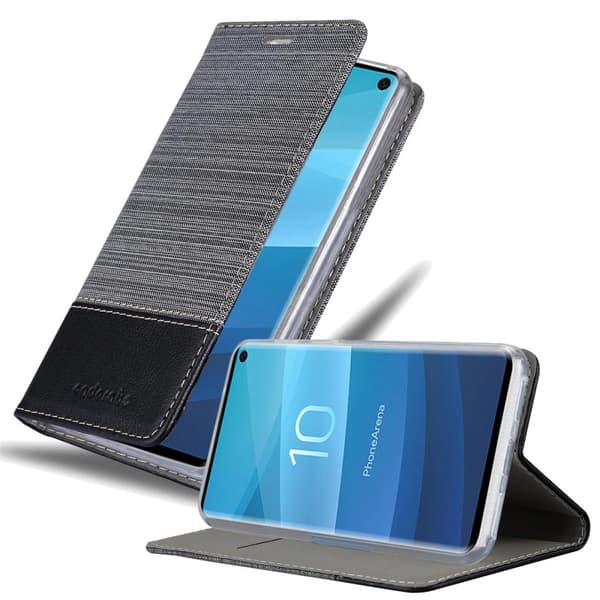 Deksel til Samsung Galaxy S10 5G Lommebokdeksel med magnetisk lukking, stativfunksjon og kortlomme