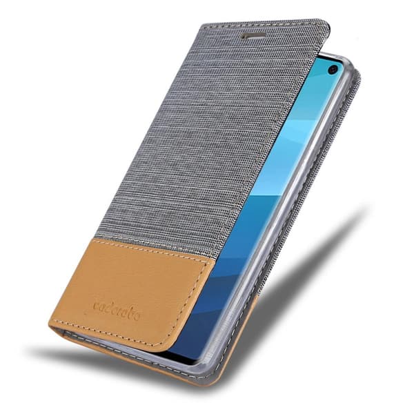 Deksel til Samsung Galaxy S10 5G Lommebokdeksel med magnetisk lukking, stativfunksjon og kortlomme