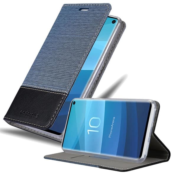 Deksel til Samsung Galaxy S10 5G Lommebokdeksel med magnetisk lukking, stativfunksjon og kortlomme