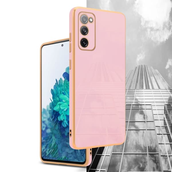 Samsung Galaxy S20 FE Suojakuori Suojakotelo joka on valmistettu joustavasta TPU-silikonista ja jossa on kameran suojaus