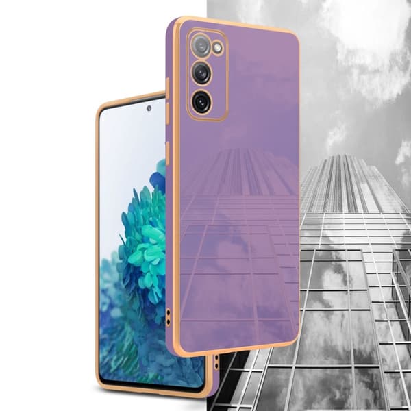 Samsung Galaxy S20 FE Suojakuori Suojakotelo joka on valmistettu joustavasta TPU-silikonista ja jossa on kameran suojaus