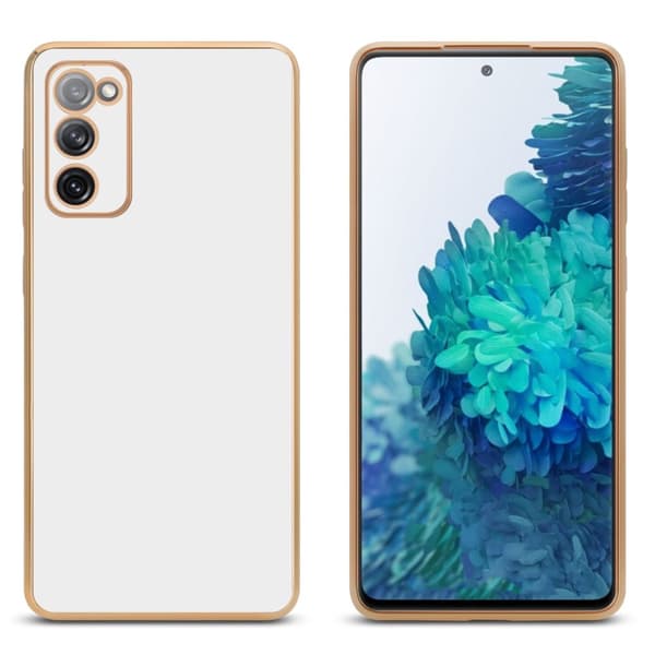 Samsung Galaxy S20 FE Suojakuori Suojakotelo joka on valmistettu joustavasta TPU-silikonista ja jossa on kameran suojaus