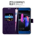 Miniatyrbillede 3 af 8: Honor 9 Pungetui Cover Blomster ()