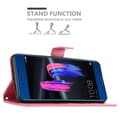 Miniatyrbillede 4 af 8: Honor 9 Pungetui Cover Blomster ()