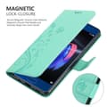 Miniatyrbillede 5 af 8: Honor 9 Pungetui Cover Blomster ()
