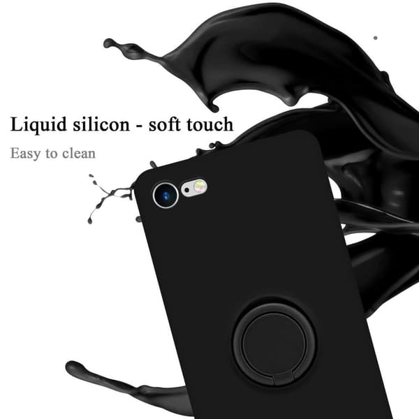 Silikondeksel til iPhone 7 / 7S / 8 / SE 2020 Deksel av fleksibelt TPU-silikon