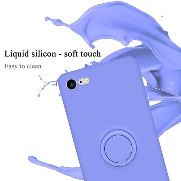 Silikondeksel til iPhone 7 / 7S / 8 / SE 2020 Deksel av fleksibelt TPU-silikon