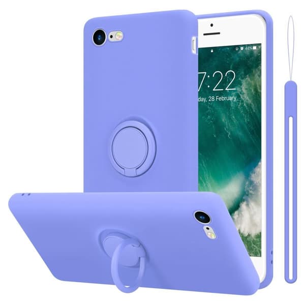 Silikondeksel til iPhone 7 / 7S / 8 / SE 2020 Deksel av fleksibelt TPU-silikon