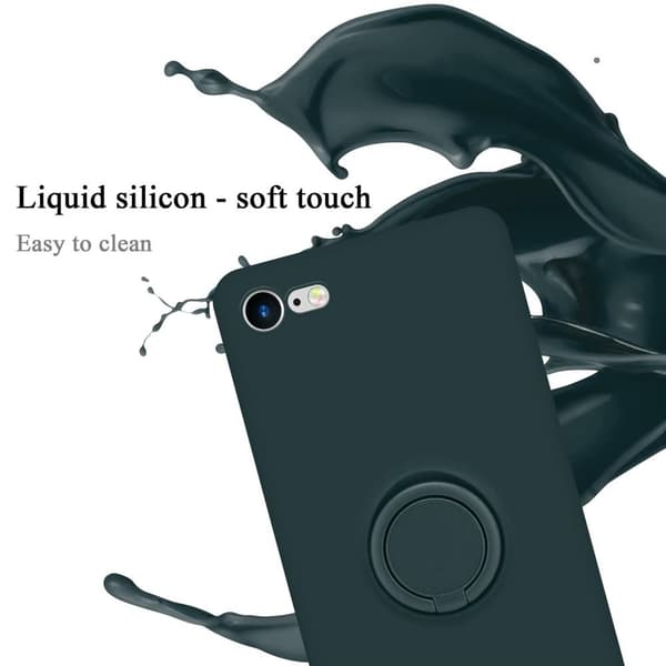Silikondeksel til iPhone 7 / 7S / 8 / SE 2020 Deksel av fleksibelt TPU-silikon
