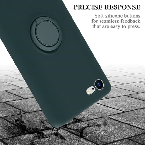 Silikondeksel til iPhone 7 / 7S / 8 / SE 2020 Deksel av fleksibelt TPU-silikon