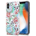 Miniatyrbild 1 av 7: iPhone X / XS Skal Fodral av TPU-silikon med blommönster Mobilskydd