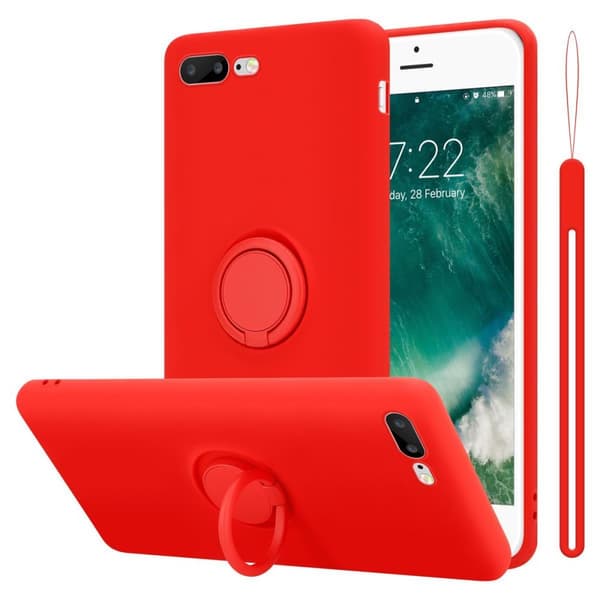Silikondeksel til iPhone 7 PLUS / 7S PLUS / 8 PLUS Deksel av fleksibelt TPU-silikon