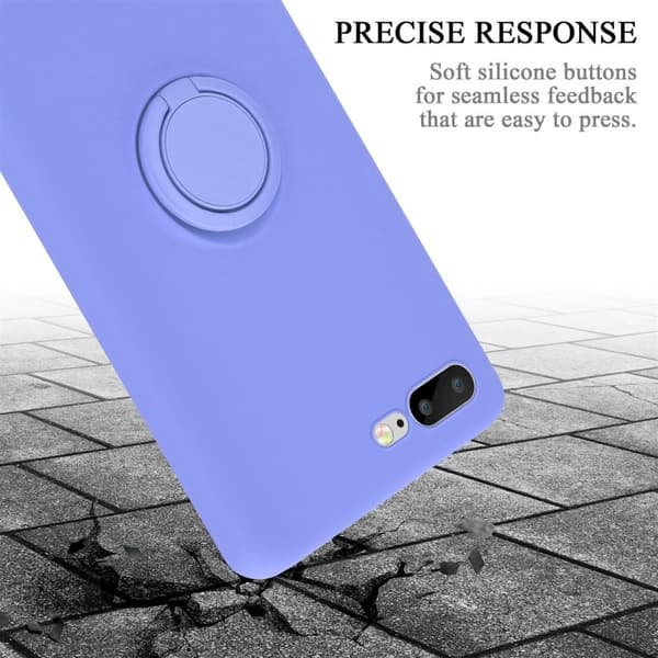 iPhone 7 PLUS / 7S PLUS / 8 PLUS Skal Fodral Mobilskydd av flexibelt TPU-silikon med ring Skyddsfodral Case Cover