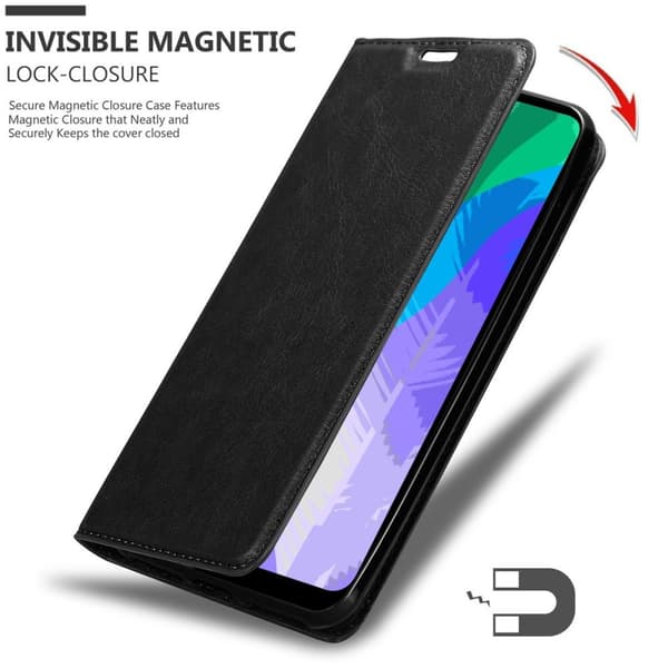 Huawei Y6P Suojakotelo Suojakuori Lompakkokotelo Matkapuhelinkotelo jossa magneettisuljenta, jalusta-toiminto ja korttitasku