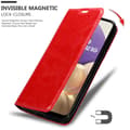 Miniatyrbild 7 av 8: Samsung Galaxy A32 4G Fodral Skal Plånboksfodral Case med magnetisk stängning, ståfunktion och kortficka